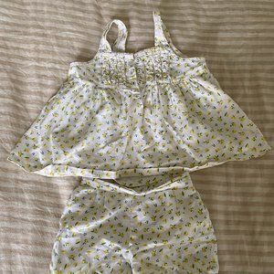 Petite Plume Citron Charlotte Short Set, 3 years